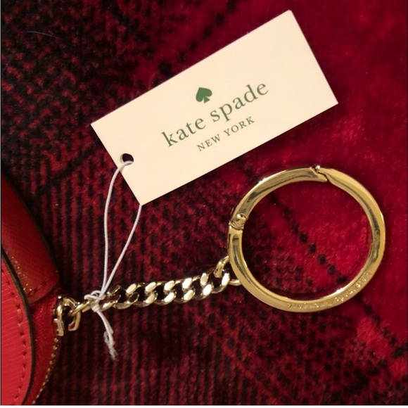 NWT-Kate Spade-SET-Staci Heart Pop Cardholder & Zip Heart Coin Purse/Keychain - Picture 13 of 16